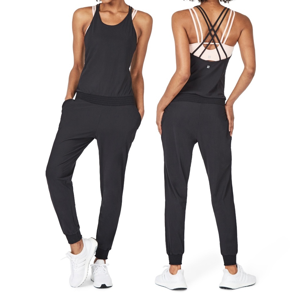 NEW Sweaty Betty Beautify Explorer Strappy Jumpsuit